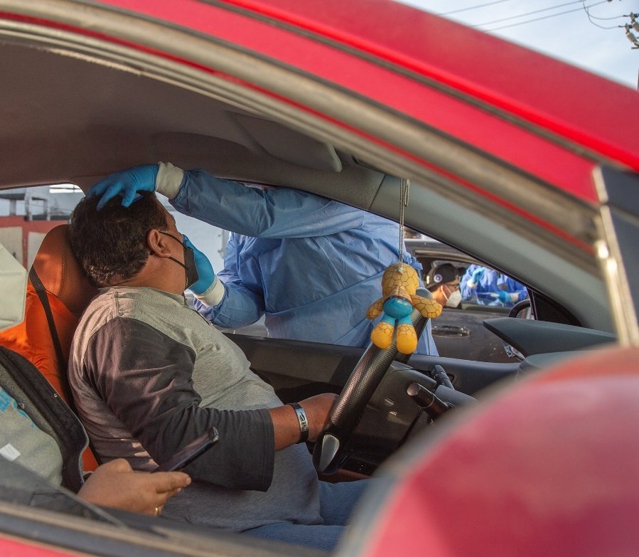 Realiza Tlalnepantla  pruebas rápidas COVID-19 dentro de vehículos