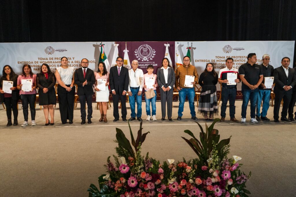 Elección de delegados y COPACIS supera paridad de género en Chimalhuacán