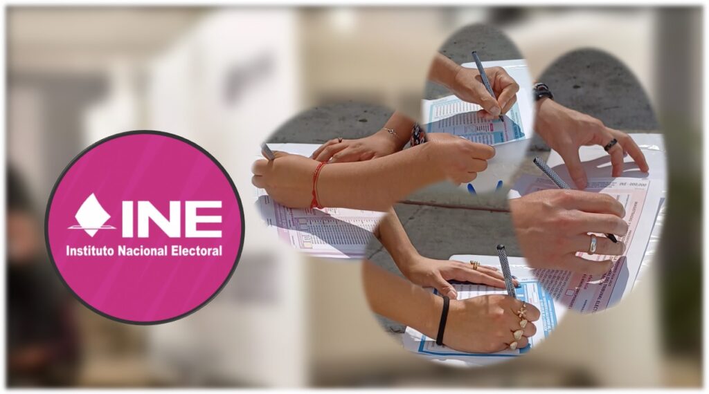 Tener escrito en una hoja por quién votaré