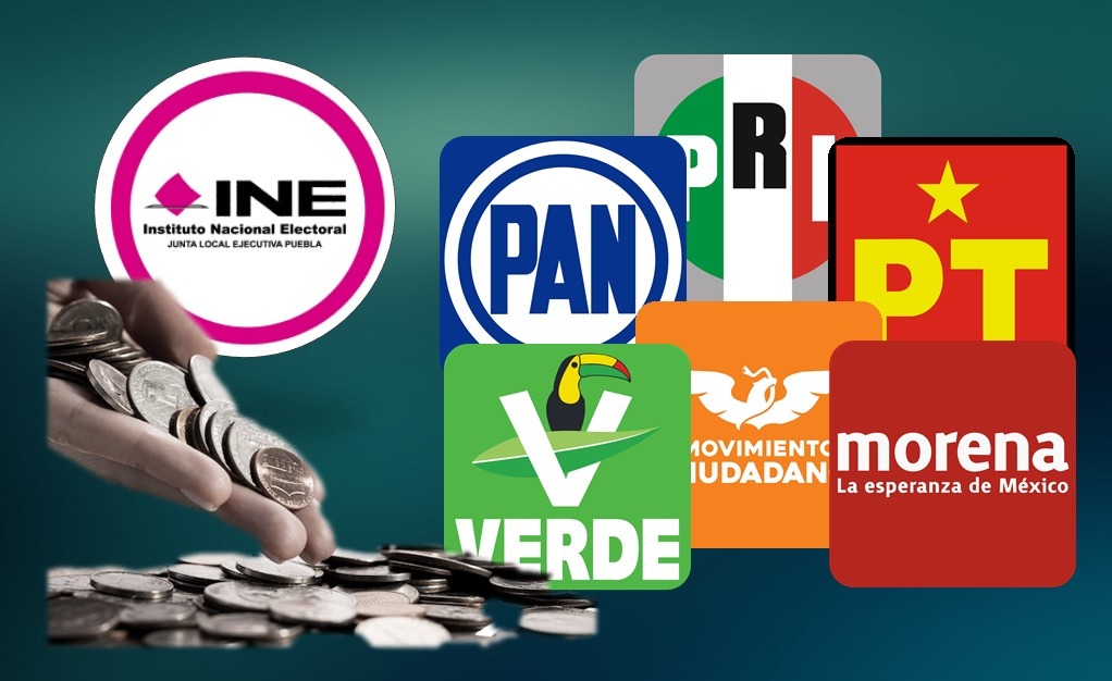 Prevé INE 383 mdp adicionales para partidos políticos en 2026