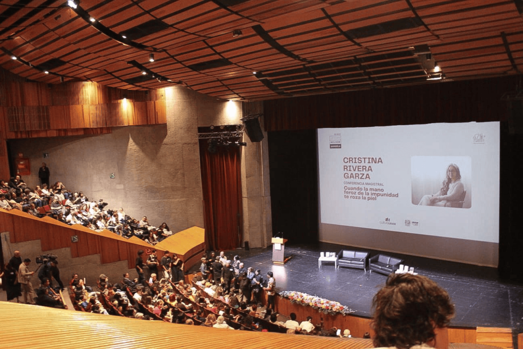 “La impunidad por principio de cuentas trastoca el principio de realidad”: Cristina Rivera Garza