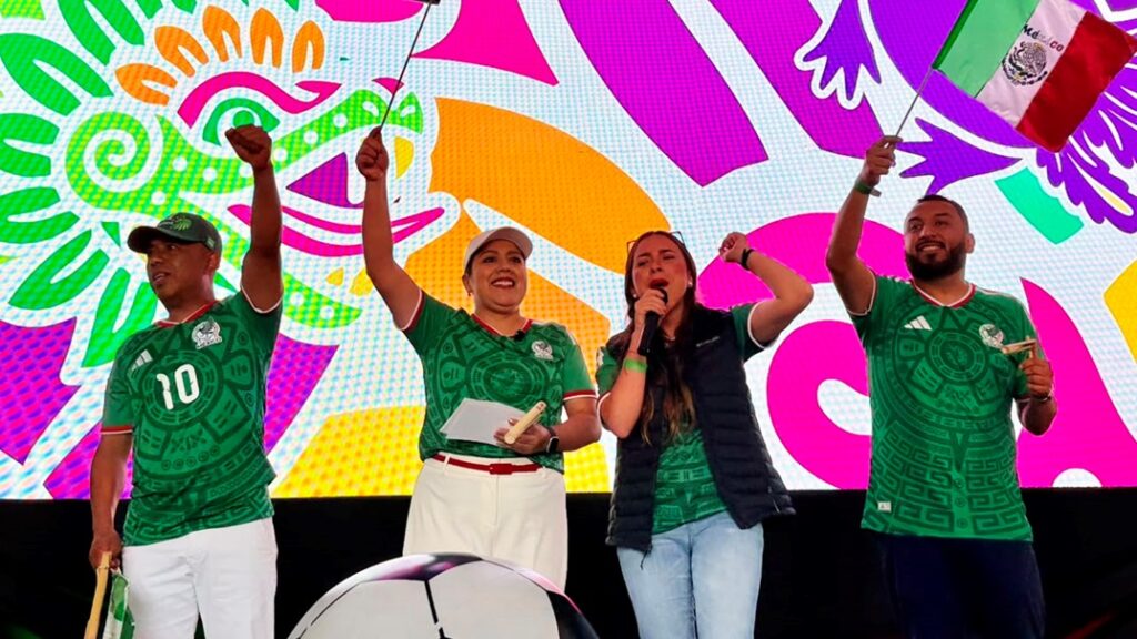 Más de 3 mil 500 personas disfrutaron el inicio del Fan Fest en Tláhuac